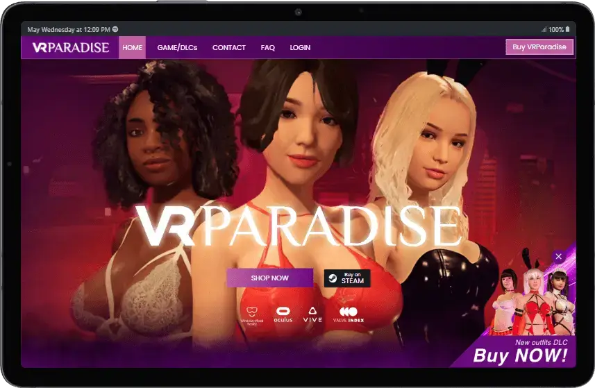Download the best VR porn games. VR Paradise - VR Paradise is a virtual Strip Club for educated grown-ups who own a VR headset.
