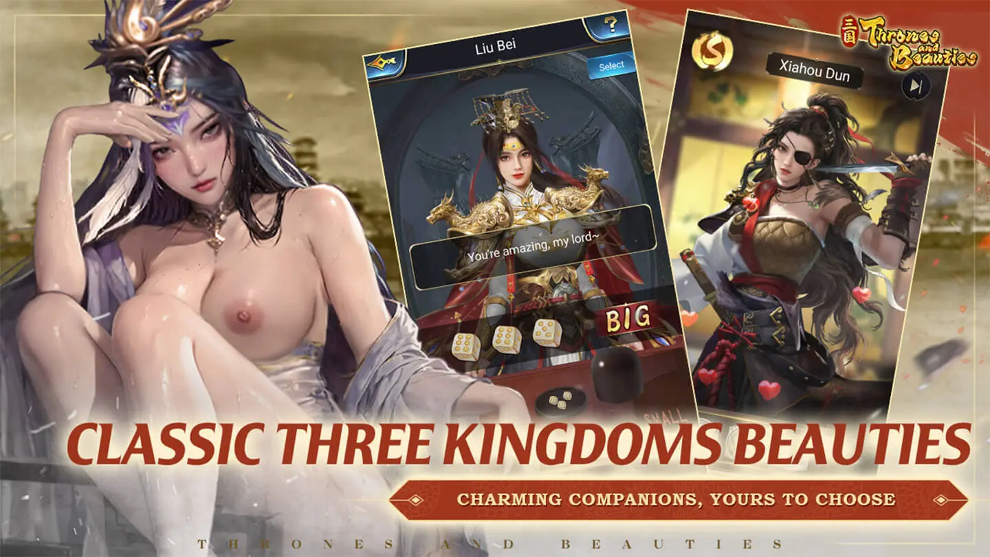 Asian Sex Games - Three Kingdoms - Best Hentai Games to Play Online