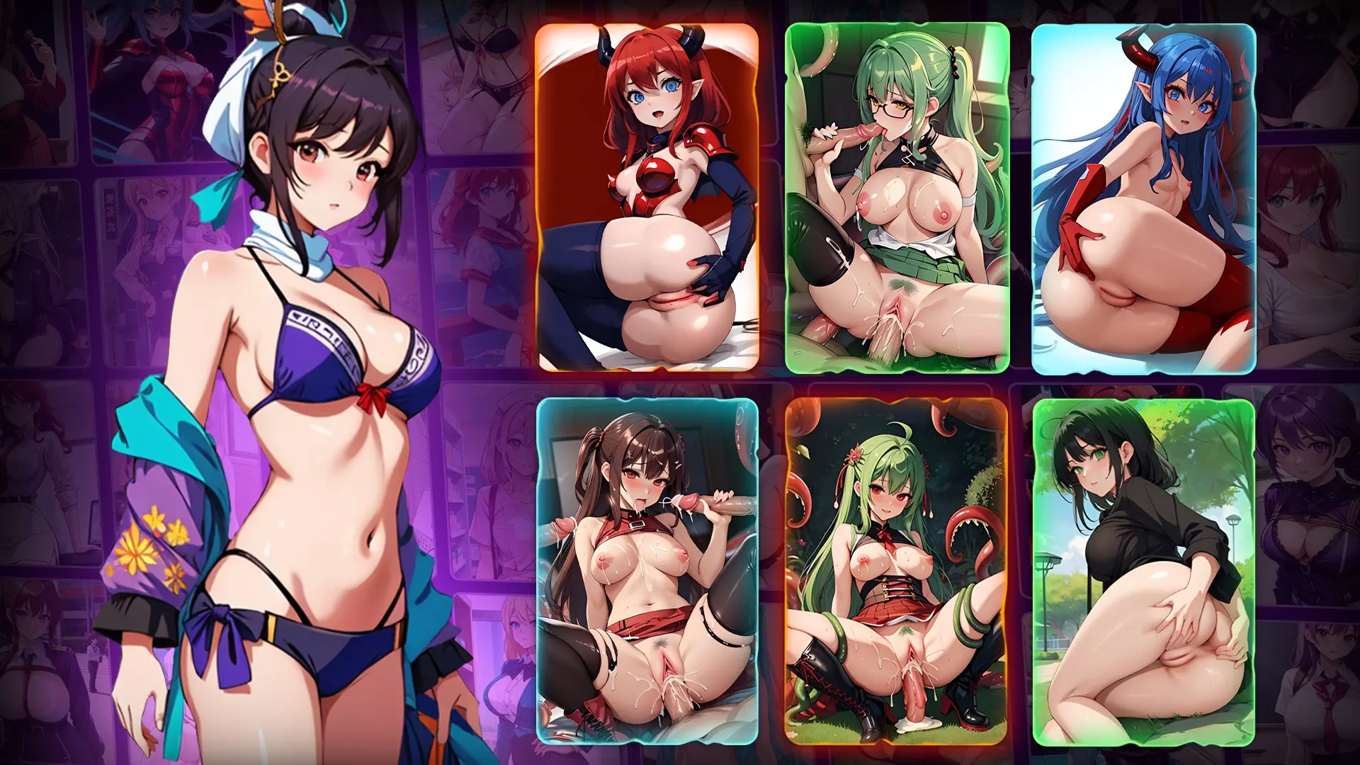 Harem Hentai Games - Horny Legends - Best Free Sex Games to Play Online