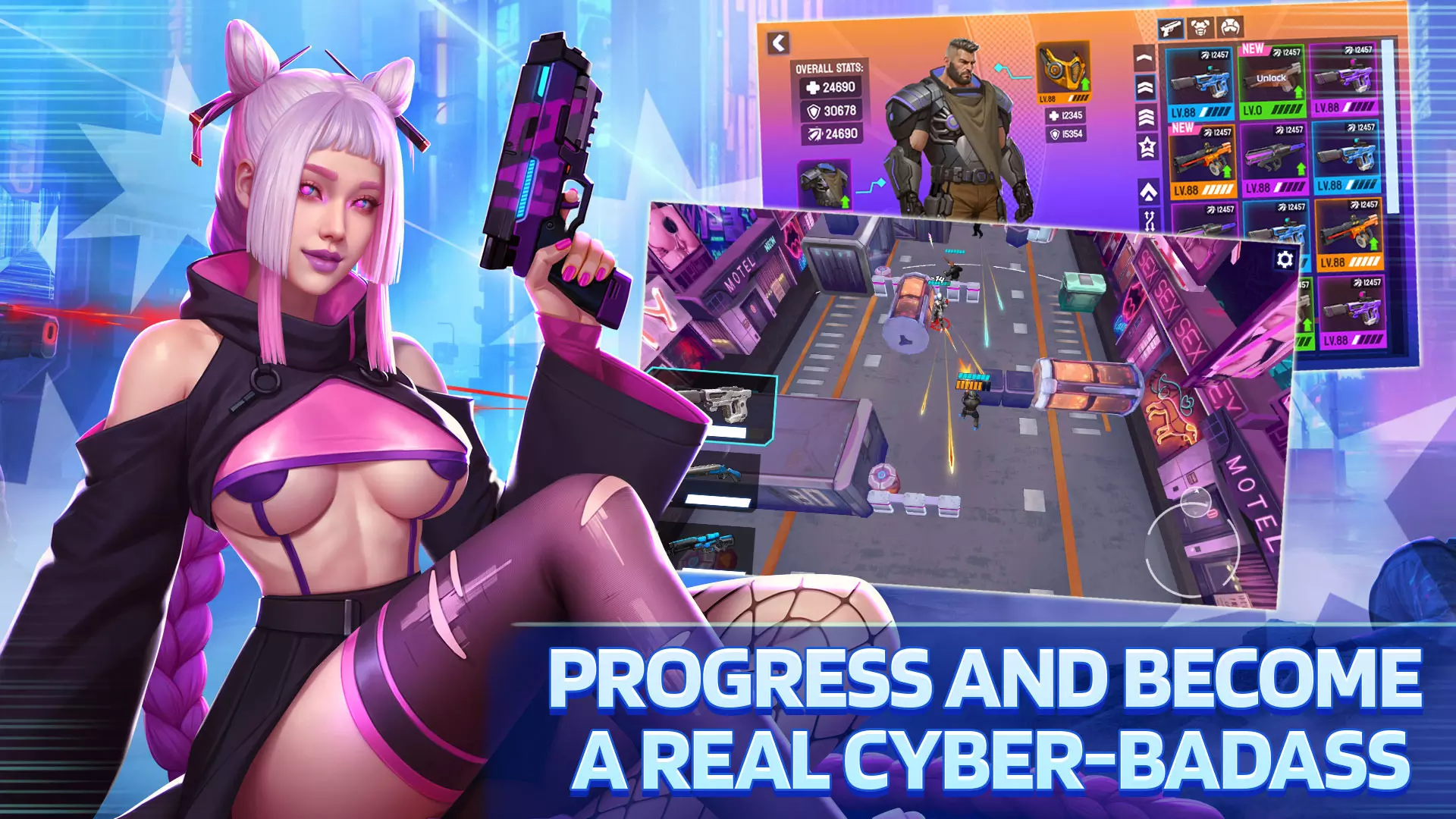 Cyber Fuck: Kink City - 3D sex games with top-level anime porn graphics