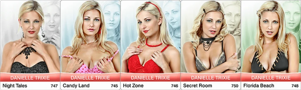 Pornstar Sex Games - Strip Poker Game with Danielle Trixie